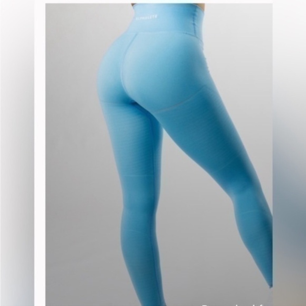 Alphalete Leggings OG Baby Blue